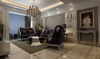 欧式家装客厅效果图 欧式家装客厅效果图