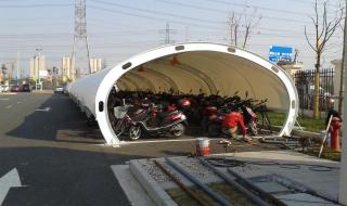 膜结构pvdf汽车棚厂家 膜结构pvdf汽车棚厂家